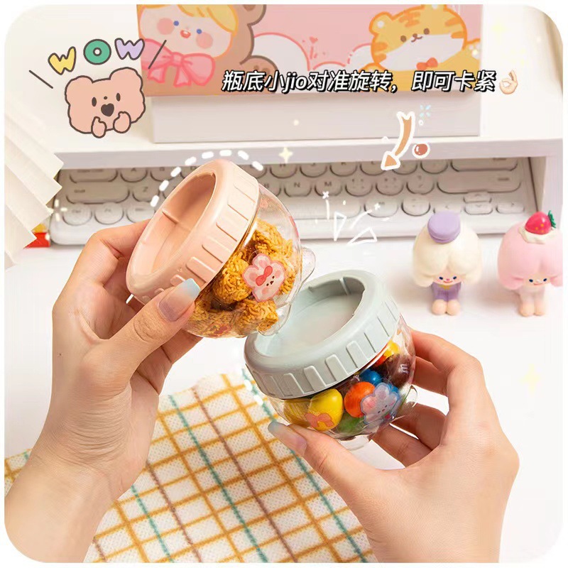 Small snack storage cans, multi-purpose sealed cans for food storage, candy, nut, snack cans, coffee and tea cans, wholesale pic 11