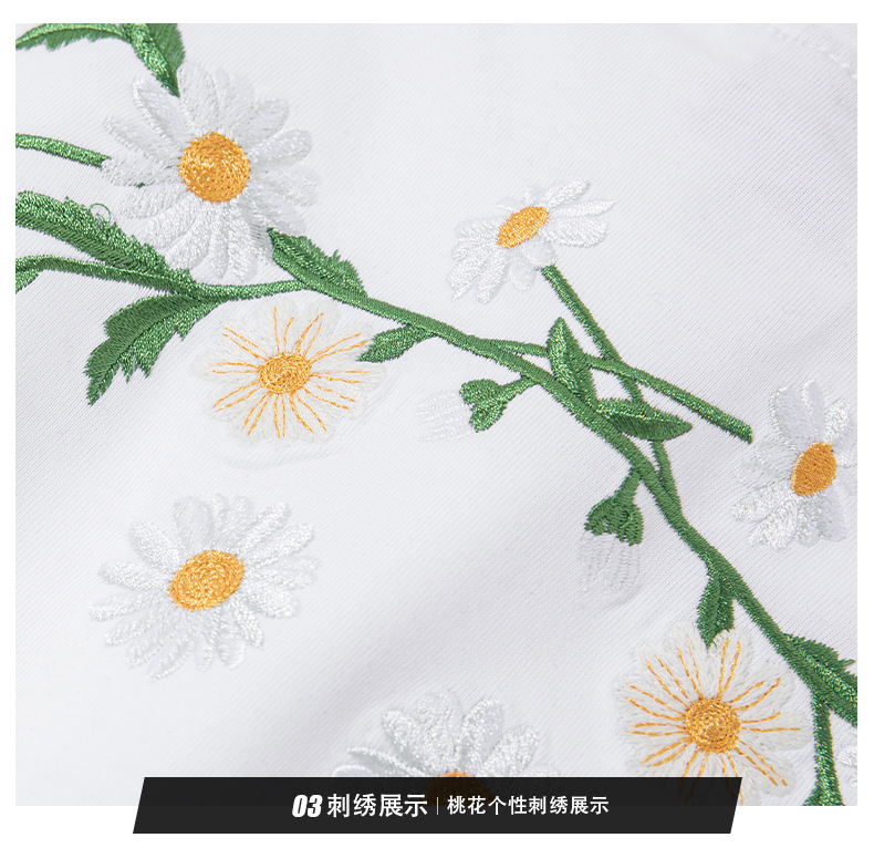 2025新款国潮短袖t恤 蝴蝶光变刺绣中国风圆领纯棉宽松重磅半袖详情13