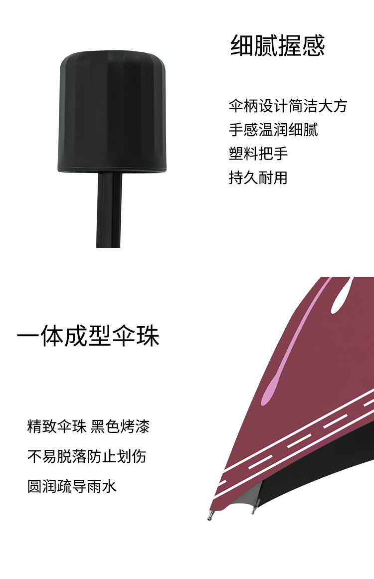 雨伞大号防晒天堂伞批发遮阳防晒晴雨两用黑胶双人太阳伞自动雨伞详情10