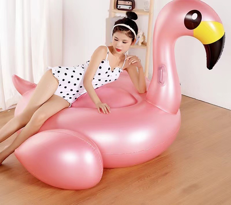 Customized flamingo large mounts for children and adults, inflatable mounts for surfing, water and seaside swimming toys pic 5