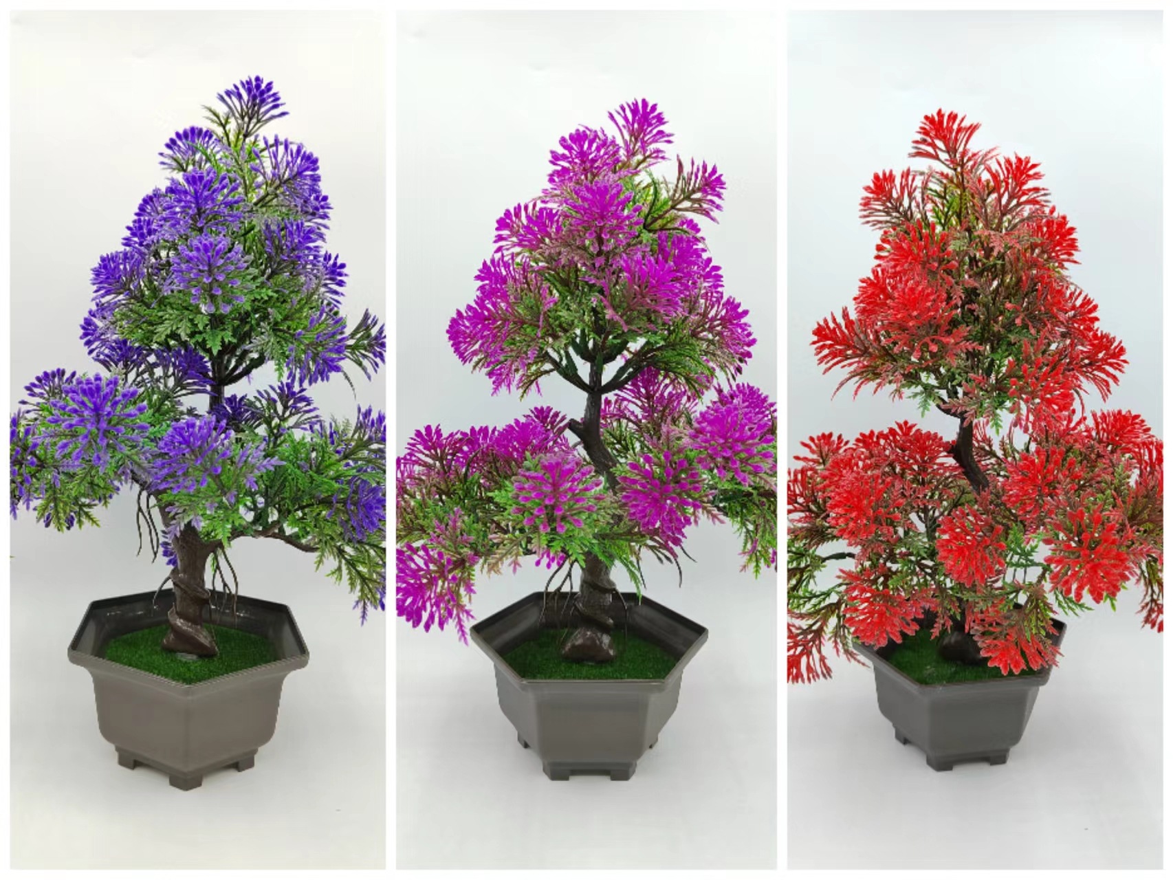 Hongsheng Simulation Craft Creative Simulation pine Bonsai, special tower pine bonsai, hotel and home beautification decoration display pic 4