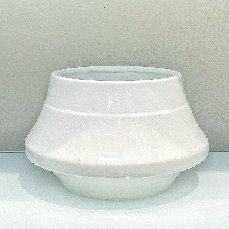蝴蝶兰花盆盆景专用艺术纯白圆形椭圆形大花盆家具装饰盆栽花盆容器花瓶摆设摆件金堡花瓶详情29