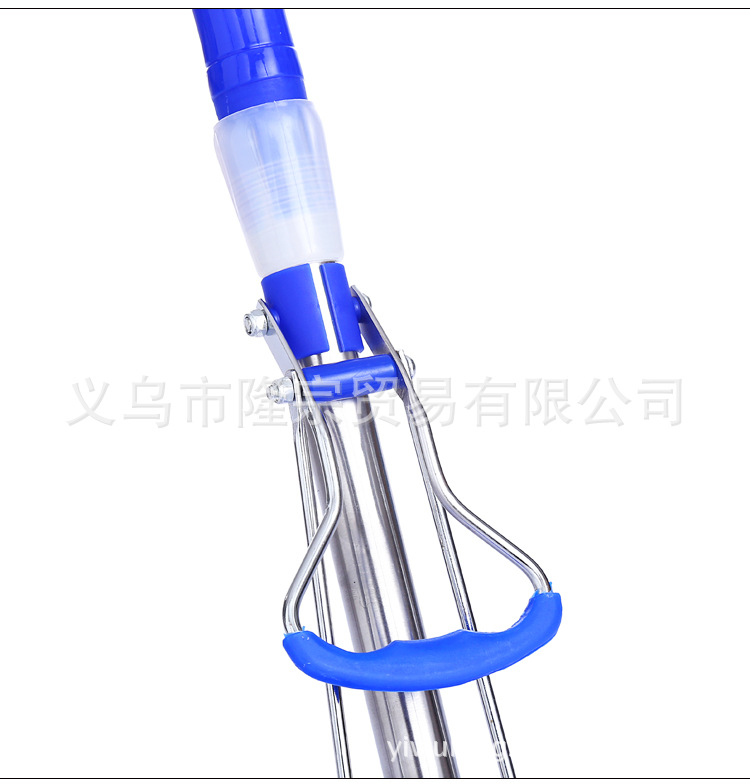 Xijin 602 Double water-Absorbing 38 cm Rubber cotton mop, stainless steel Double roller water-absorbing mop pic 13