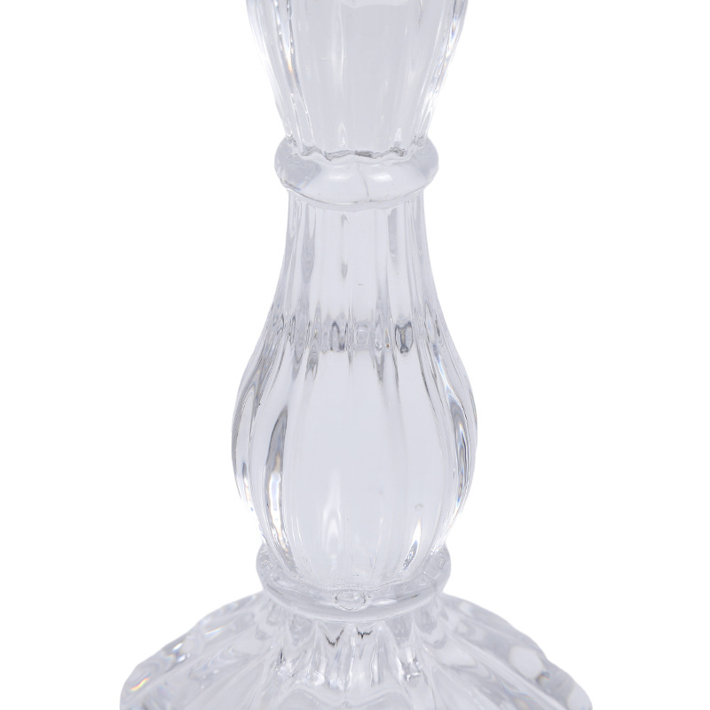 European-style ins gourd candlestick, table stem, wax glass candlestick, home base, bedroom home decoration item pic 9