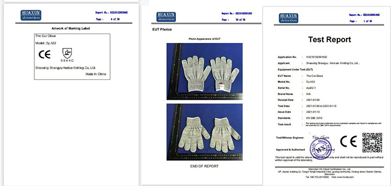 HPPE cut-resistant gloves in stock, Grade 5, suitable for outdoor gardening, puncture-resistant and wear-resistant, kitchen, slaughtering, glass cutting and scratch-resistant pic 25