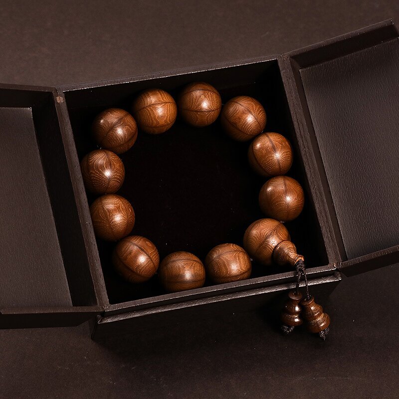 国潮-精品五台山六道木老料2.0文玩手串 文玩手捻佛珠手链念珠工艺品详情4