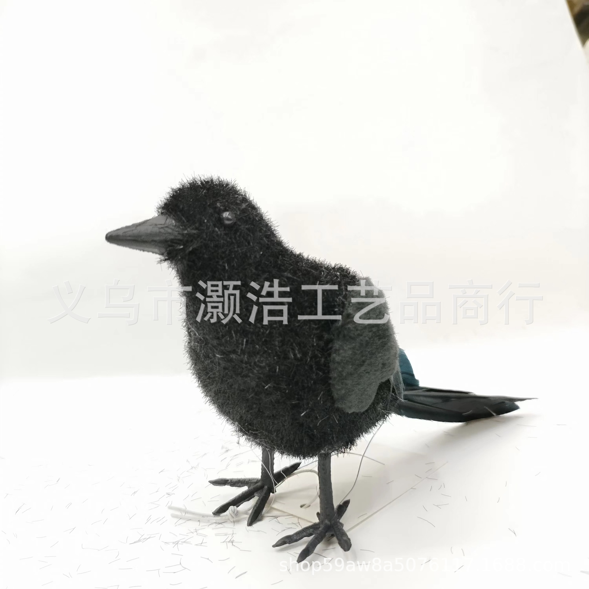 源头厂家供应黑白天鹅仿真装饰工艺品羽毛泡沫材质高级新颖道具等详情10