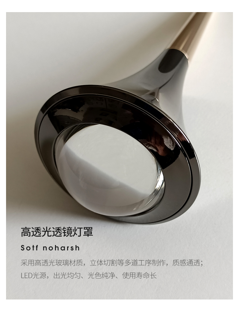 The LED telescopic suspended creative round ball pendant lamp is simple, modern and light luxury. It is a smart small hanging device for the bedside bar in the bedroom pic 27