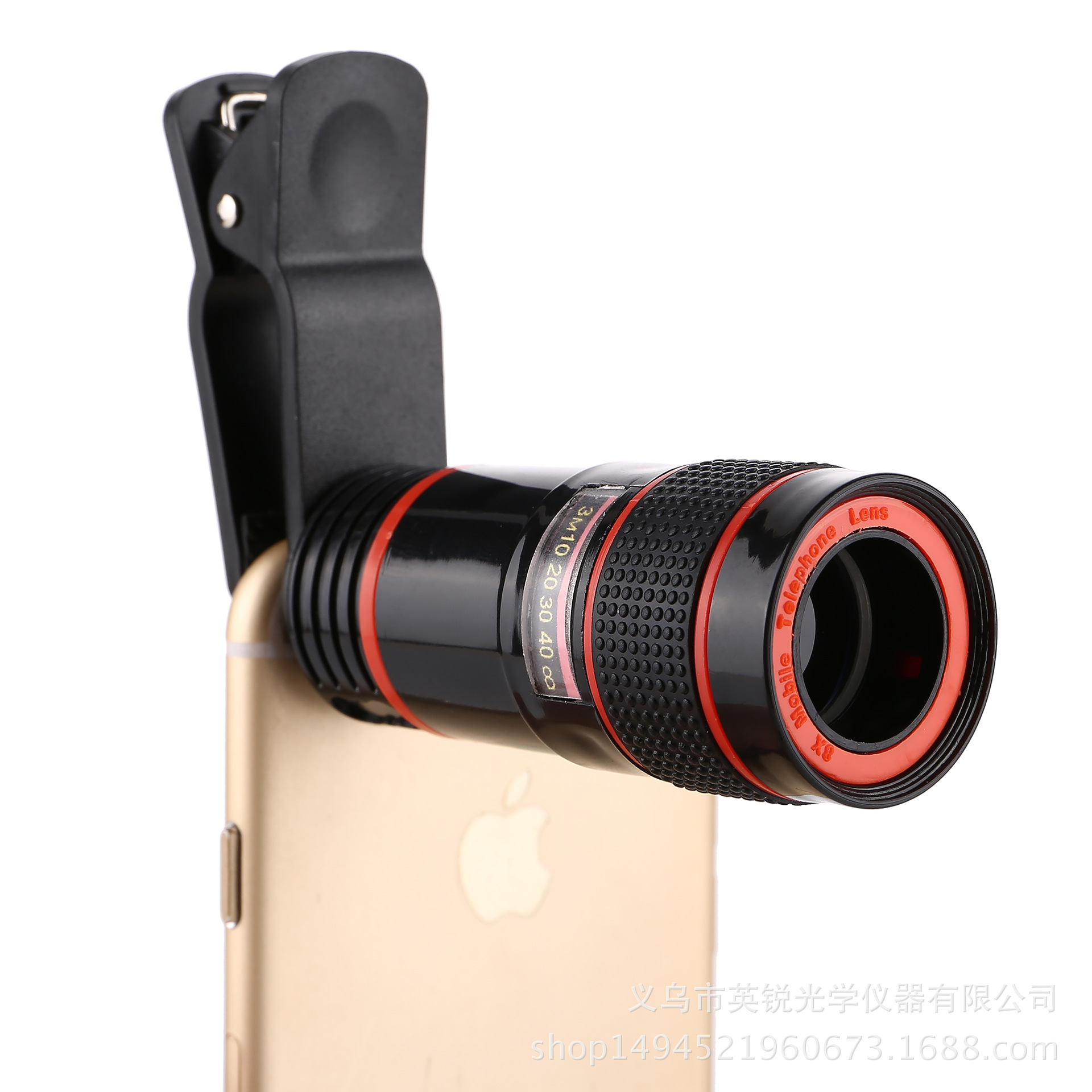 Wholesale 8X20 high-magnification high-definition dual-modulation single-barrel mobile phone telescope, outdoor portable mobile phone telescope pic 125