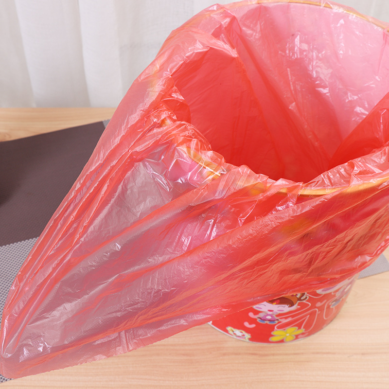 About 20 pieces of 155 brand new material thickened flat-mouth plastic garbage bags, disposable household garbage bags in stock for wholesale pic 14