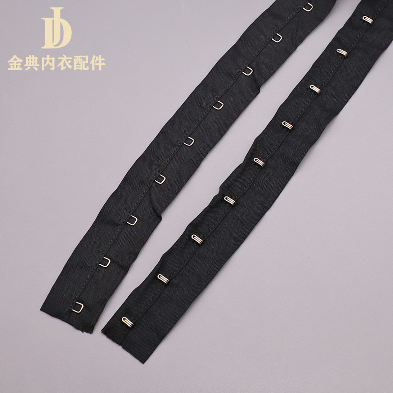 Golden Classic Accessories Underwear Cotton back-buckle size Single Row Stainless Steel Style (Minimum order size 50 per roll) pic 8