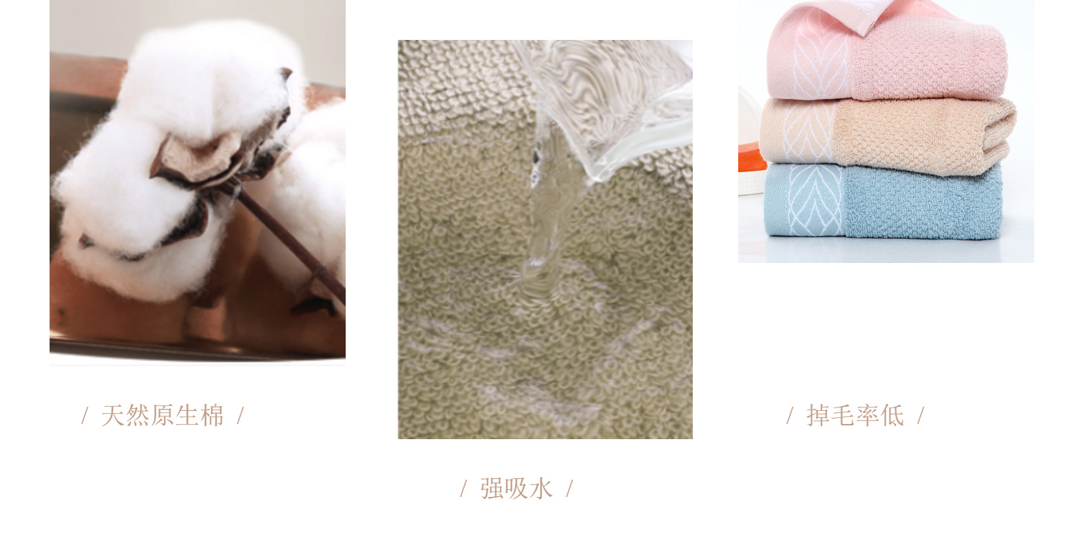 Pure cotton thickened household adult towel, plain color, broken willow leaf soft absorbent face towel gift box wholesale pic 8