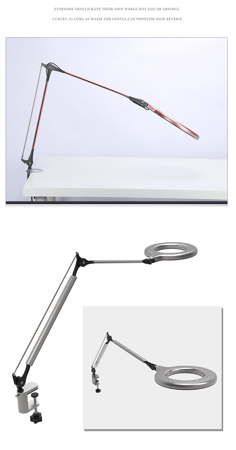 LED learning eye-protecting desk lamp, dual-purpose charging and plugging smart desk lamp, creative student reading gift desk lamp manufacturer supply pic 14