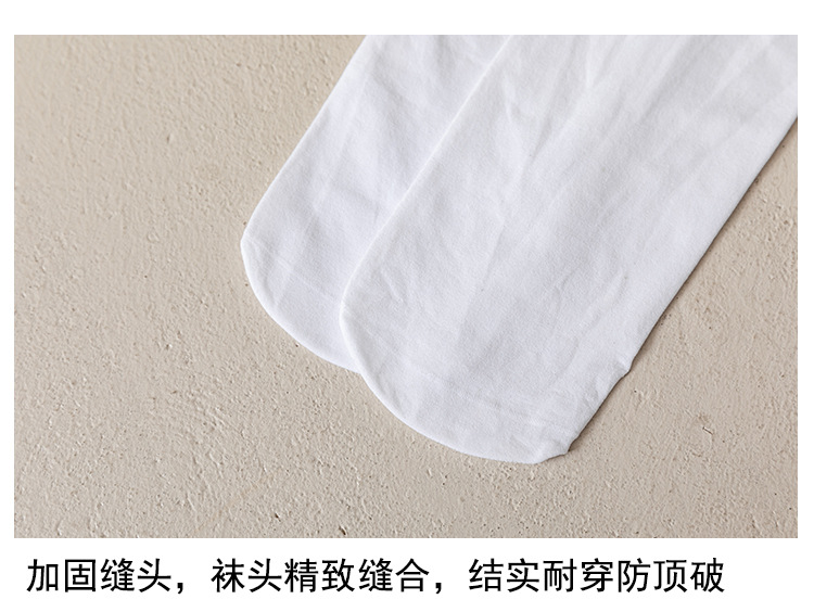 Sock stall, one-piece consignment for spring and autumn jk calf socks for women, summer white thin and transparent for women, mid-calf socks, half-calf knee-length stockings, and silk stockings pic 14