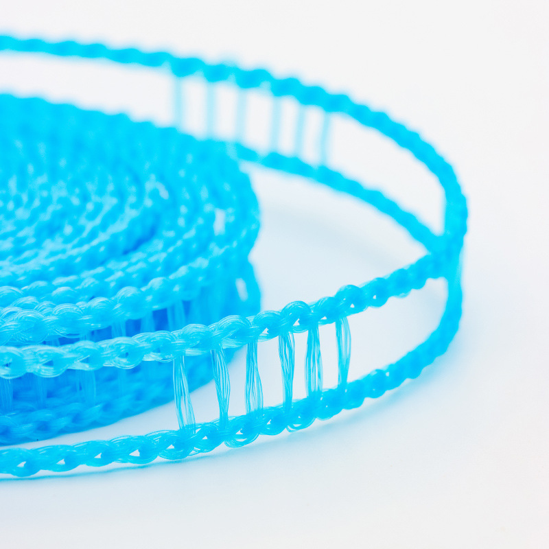 Anti-slip and windproof clothesline, fence-type clothesline, quilt-drying rope, 5-meter clothesline, outdoor travel clothesline for hanging and cooling clothes pic 1