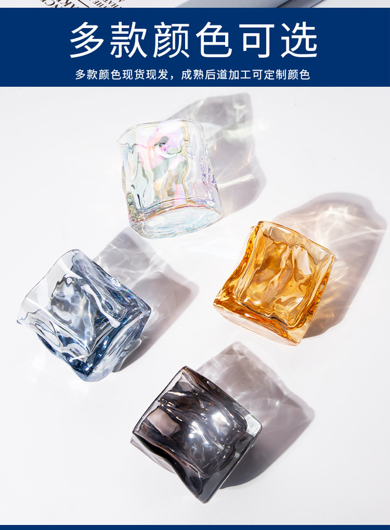 Ins-style twisted glass cups with high appearance standards, tea cups, coffee, breakfast, milk wine glasses, small gifts for free wholesale pic 6