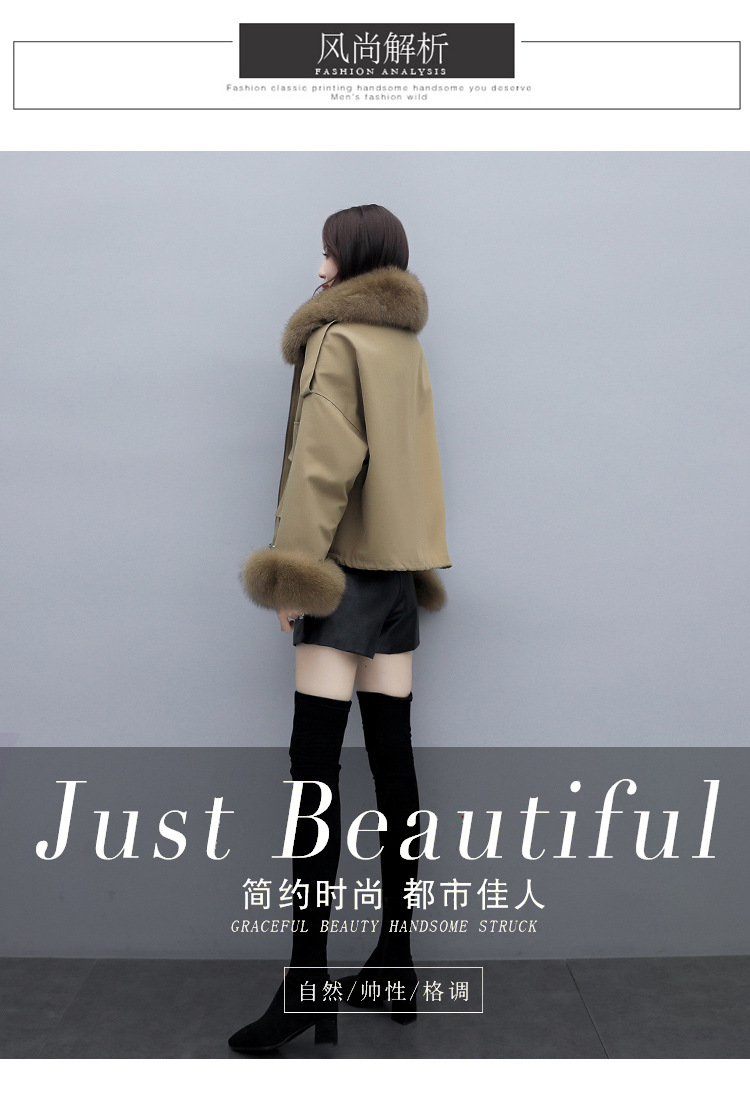 Down cotton-padded jacket for women, short style 2020 winter new Korean style, fashionable and loose, petite petite parka cotton-padded jacket with down cotton-padded jacket pic 5