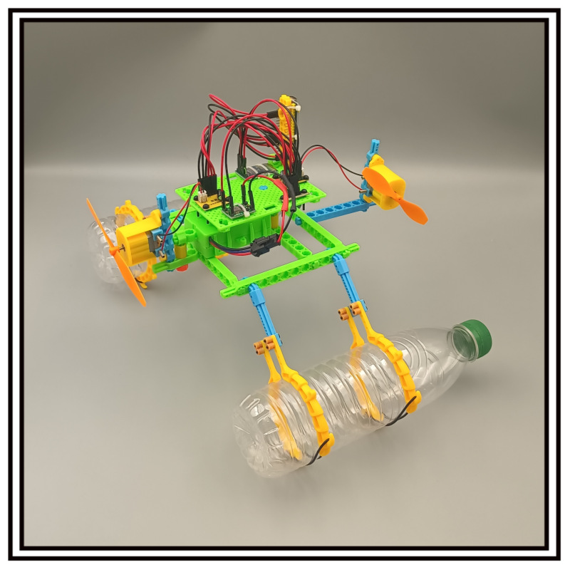 可编程STM32风力转向船 学生培训套件青少年创客教育科技小制作详情4