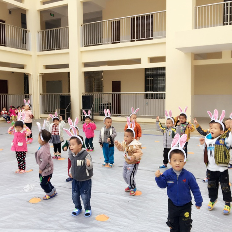 发光毛绒兔耳朵厂家直销舞台表演 发箍成人儿童发饰批发耳朵饰品详情6