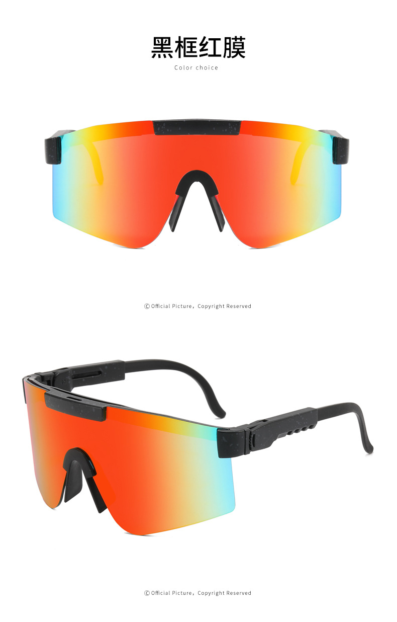 Wholesale of new cross-border outdoor sports sunglasses for women from Europe and America, anti-ultraviolet sunglasses for men pic 63