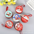 圣诞马口铁零钱包 迷你拉链耳机收纳包 精美硬币钥匙包收纳盒批发详情9