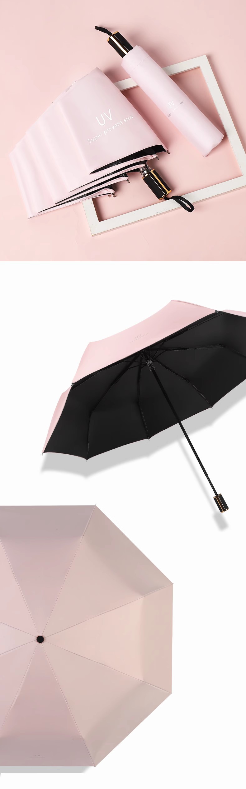 全自动雨伞男大号双人女晴雨两用遮阳伞防晒伞防紫外线广告印logo详情15