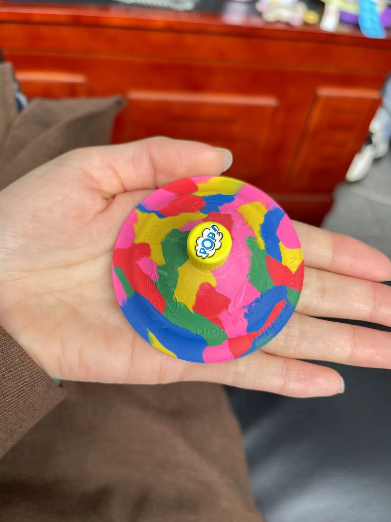 跨境新爆款POPS弹跳半边球弹跳蘑菇球弹力球蘑菇跳球弹力球橡胶球详情13