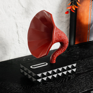 Creative striped candlestick ornaments, home living room decorations, resin handicrafts, office decorations, wine cabinets, a sense of luxury pic 11