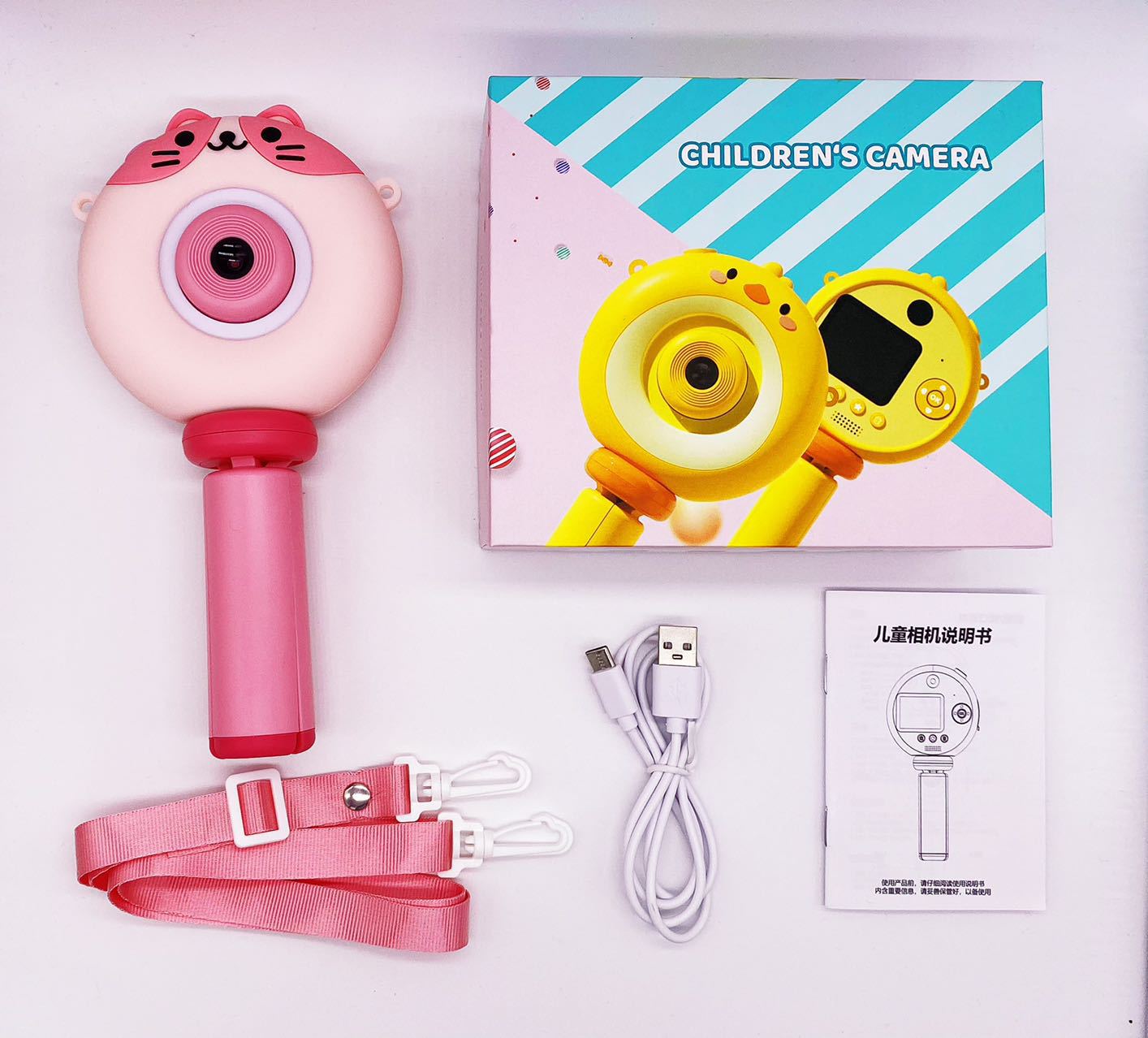 跨境新款S8儿童 卡通数码照相机 儿童手持录相机 学生运动摄相机详情12