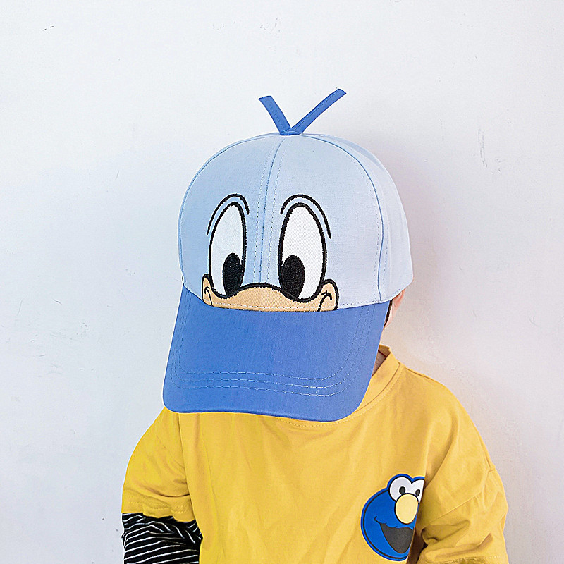 儿童帽子韩版卡通可爱春秋季出游宝宝鸭舌帽男女童婴儿棒球帽超萌详情10