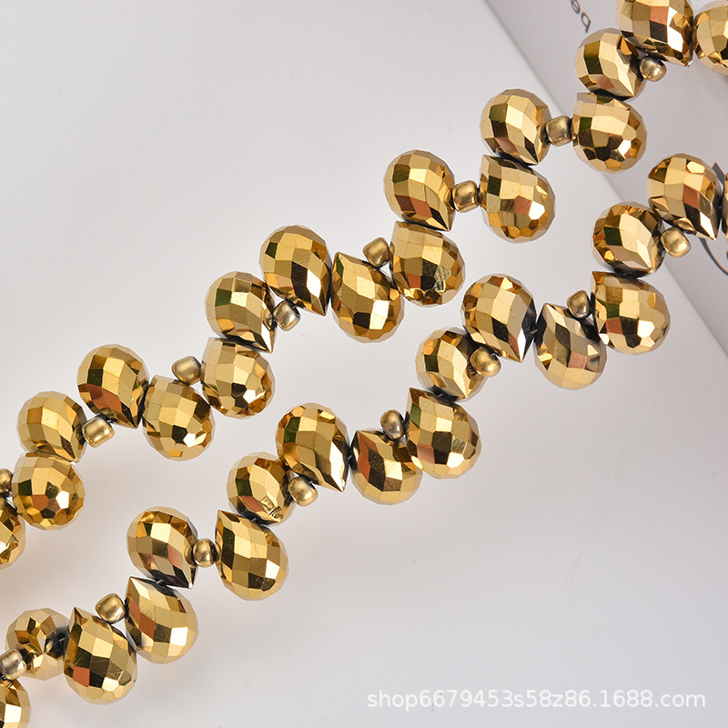 水晶横孔草莓珠468串珠DIY手工耳环饰品手链项链配件材料散珠详情7