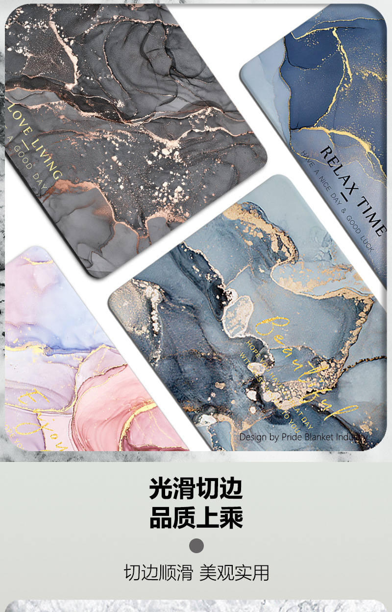 Diatom mud absorbent mat, bathroom door floor mat, carpet, bathroom floor mat, toilet floor mat, dirt-resistant kitchen mat pic 5