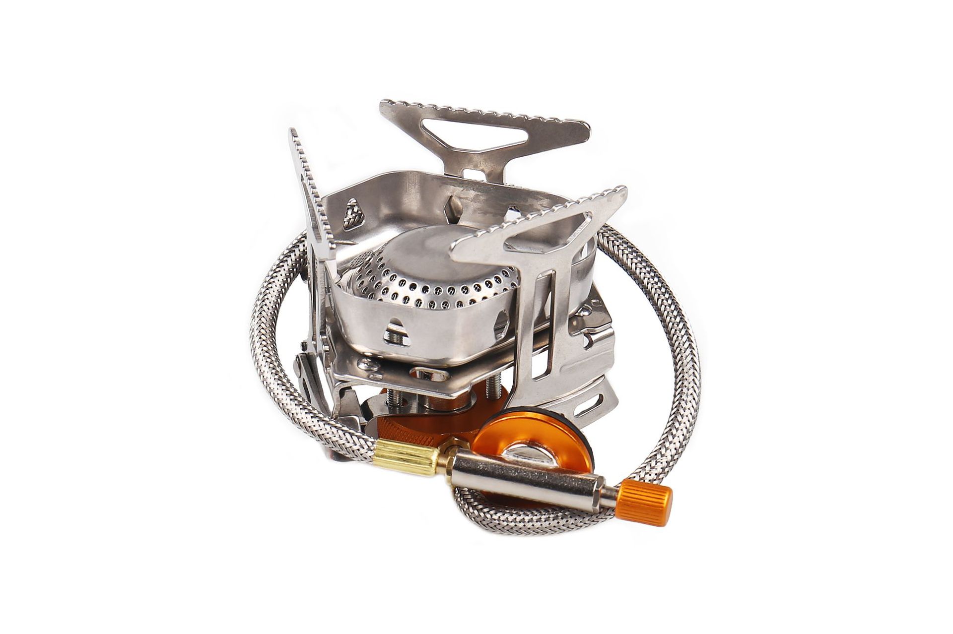 New type of outdoor barbecue stove, portable camping stove head for mountain climbing and camping, liquefied gas stove head manufacturer wholesale pic 5