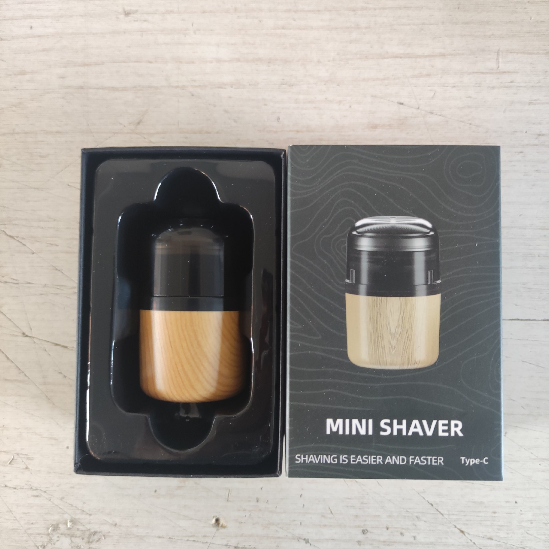 Mini electric shaver, compact and portable, home travel men's razor Type-C, charging, intelligent digital display pic 29