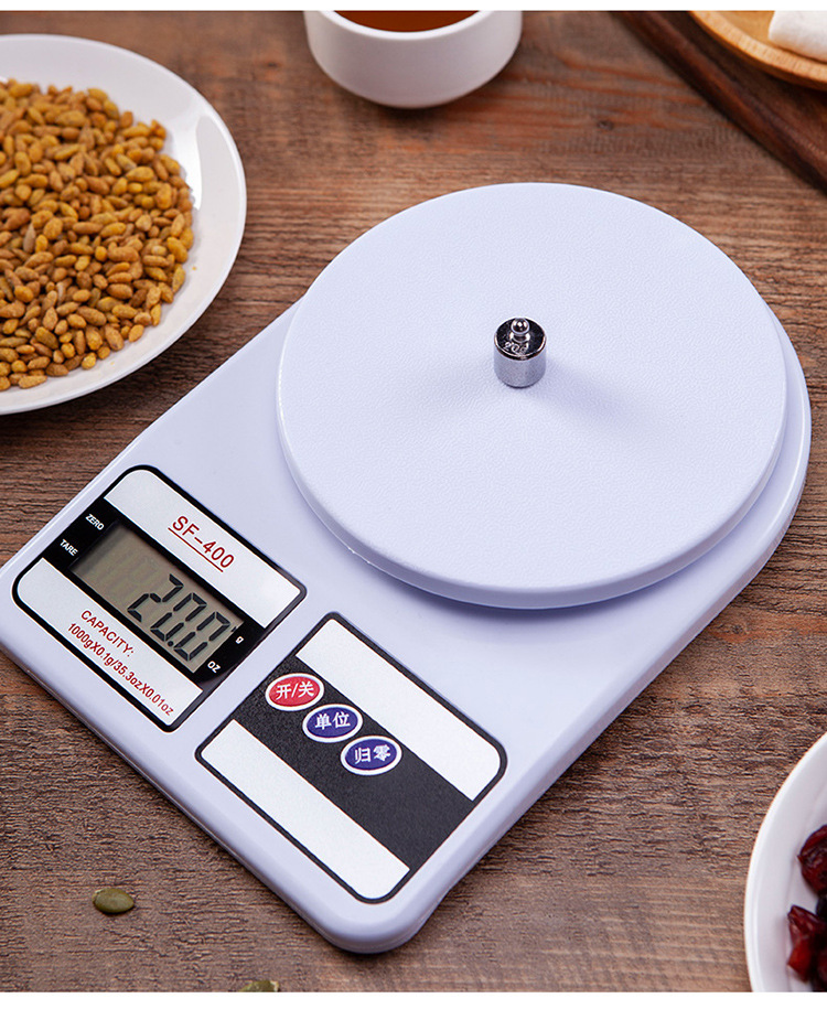 Factory wholesale kitchen scales, baking electronic scales, high-precision sf400 food scales, household digital electronic scales 5kg pic 11