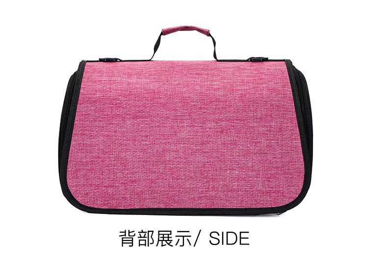 外出新款便携单肩背包手提透明宠物折叠猫咪狗狗太空舱透气外带详情14