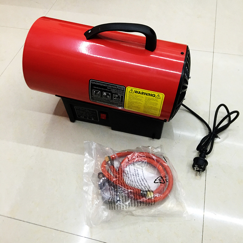 跨境外贸35KW大功率燃气暖风机 工业暖风机 移动式恒温燃气取暖器液化气暖风机详情19
