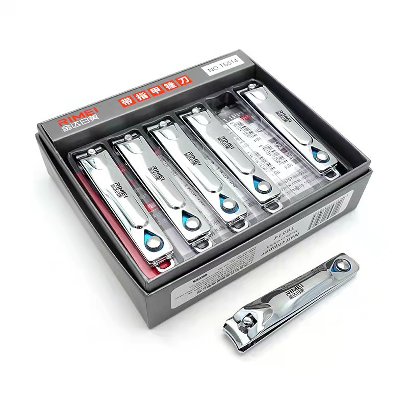 Jinda Rimei 6515 slanted nail clippers, household nail clippers with file, nail art dead skin clippers, eagle beak nail trimming clippers wholesale pic 10