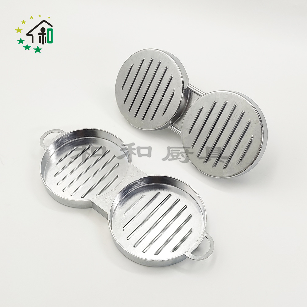 Cross-border wholesale manual aluminum alloy wooden handle hamburger meat press, beef Patty meat filling model press, meat Patty press pic 21