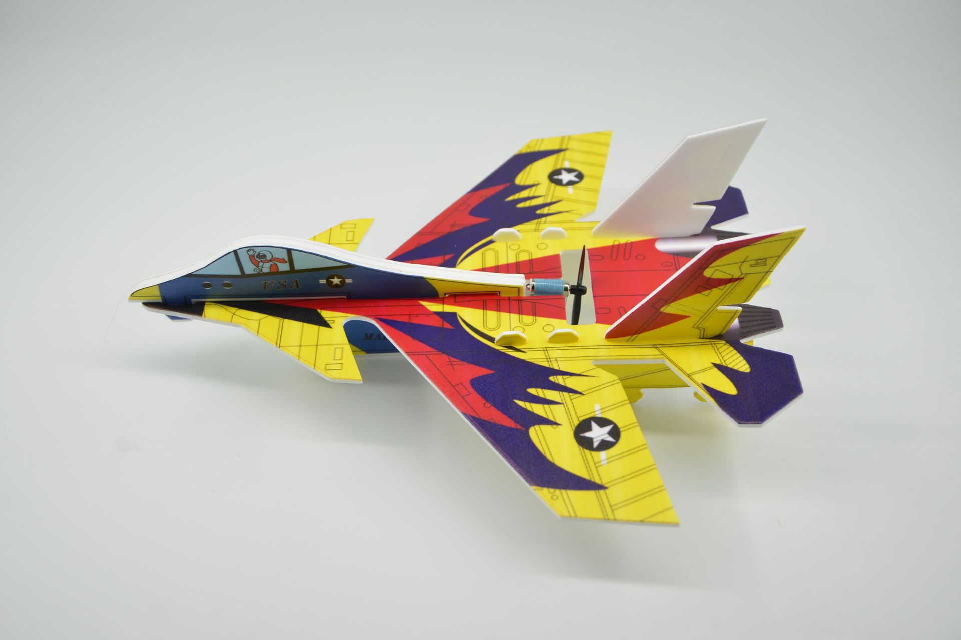 J - 15 свободно летающий электромобиль с зарядной лентой USB pic 5