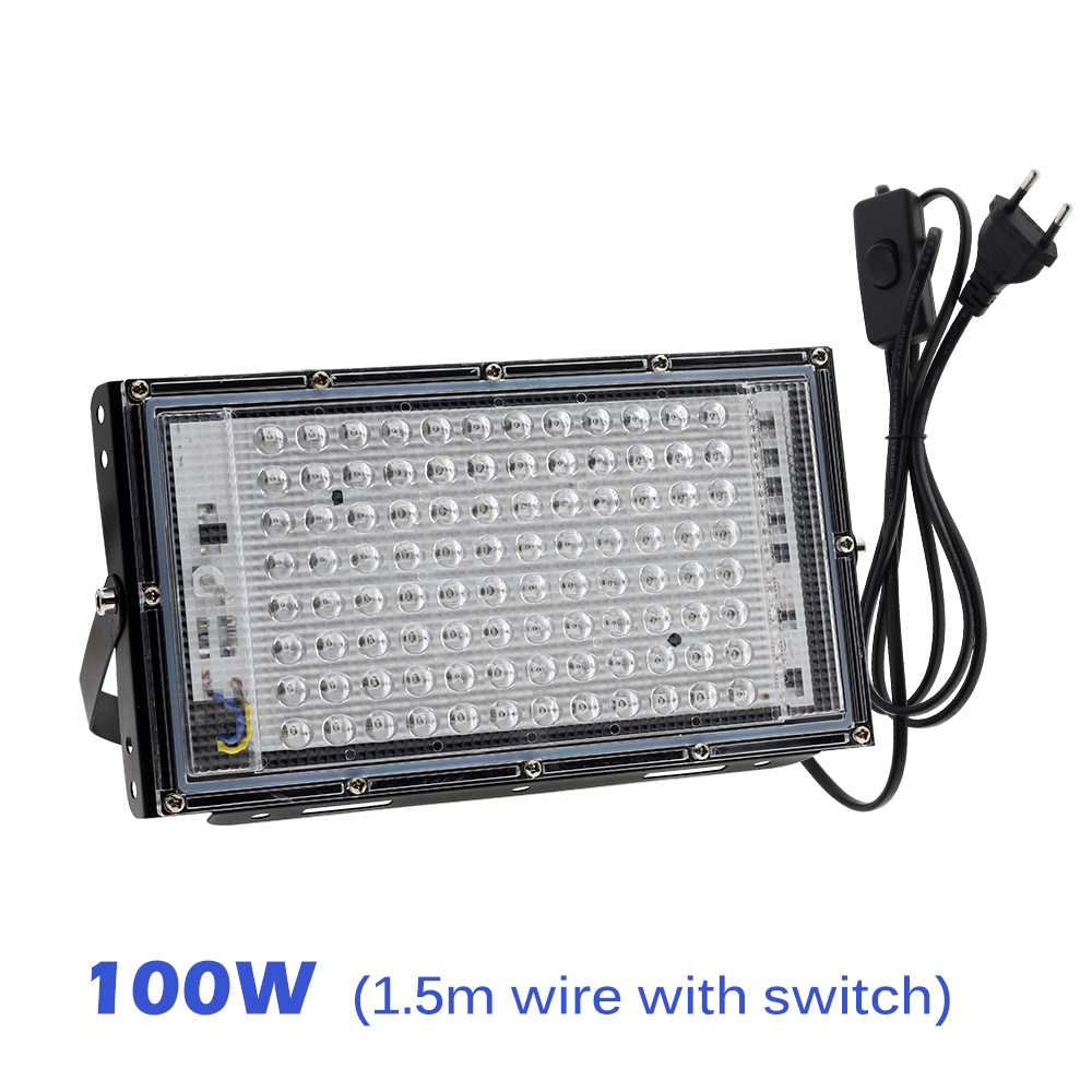 Cross-border 395nm ultraviolet floodlight, UV curing lamp, fluorescent Party stage light, black light drama performance light pic 15