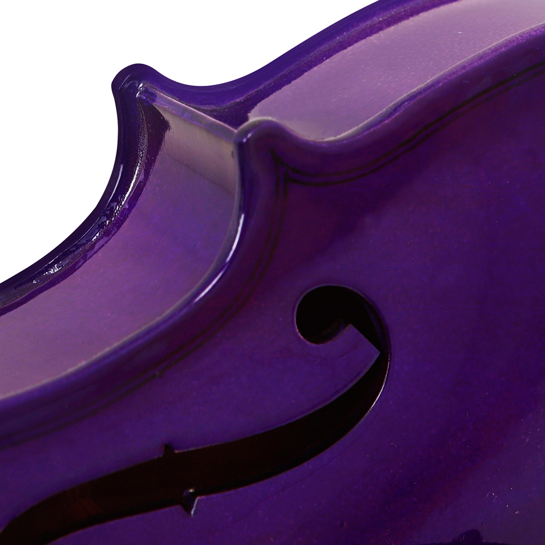 Cross-border popularization of violins, solid wood violins for children, beginners, grading practice. Colored violins can be customized pic 22