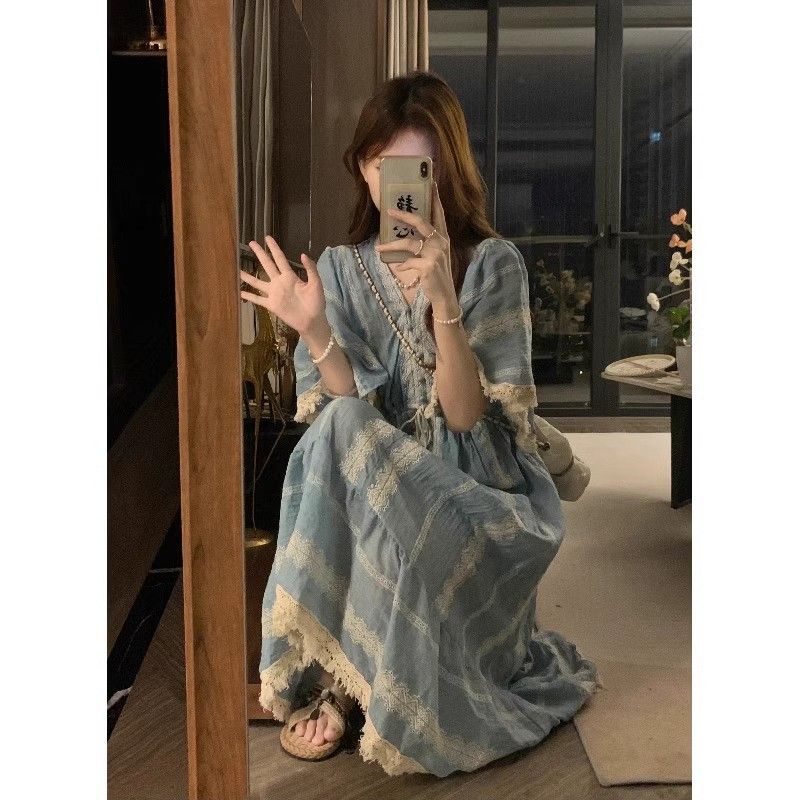 春秋新款纯欲风修身设计感polo领长袖T恤女显瘦百搭正肩辣妹上衣详情2