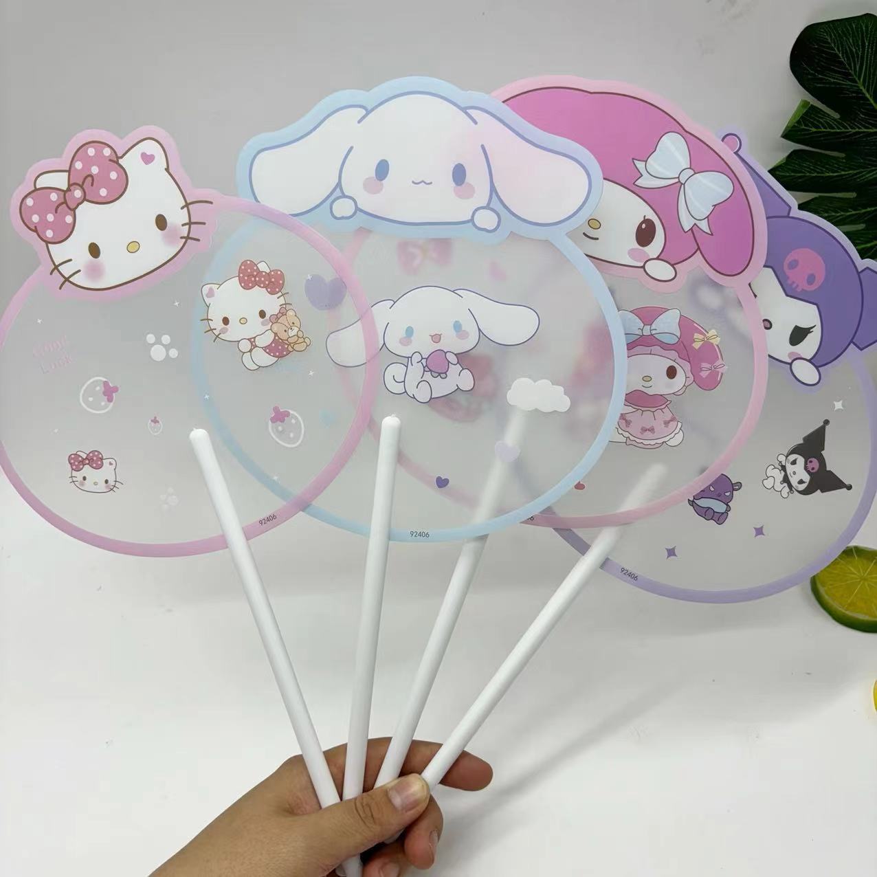 三丽鸥库洛米可爱造型手持扇学生夏季清凉扇儿童小扇子六一礼品详情1