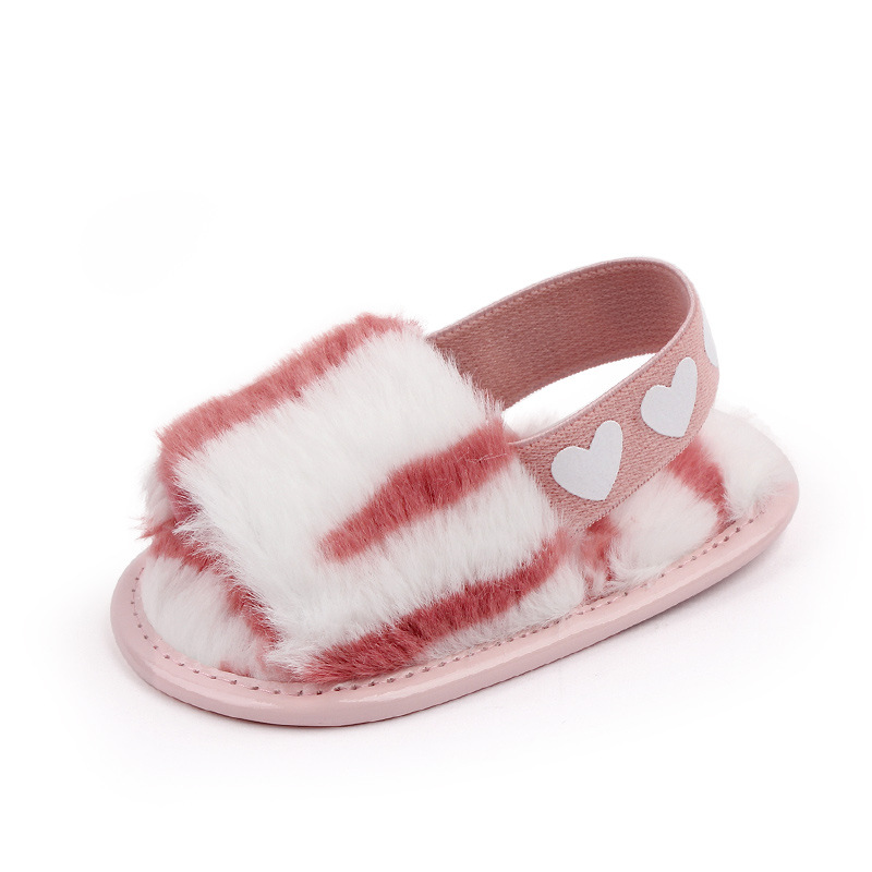 Baby cloth sandals, new style baby sandals, tie-dyed fur sandals, summer walking shoes, baby shoes 2801 pic 24