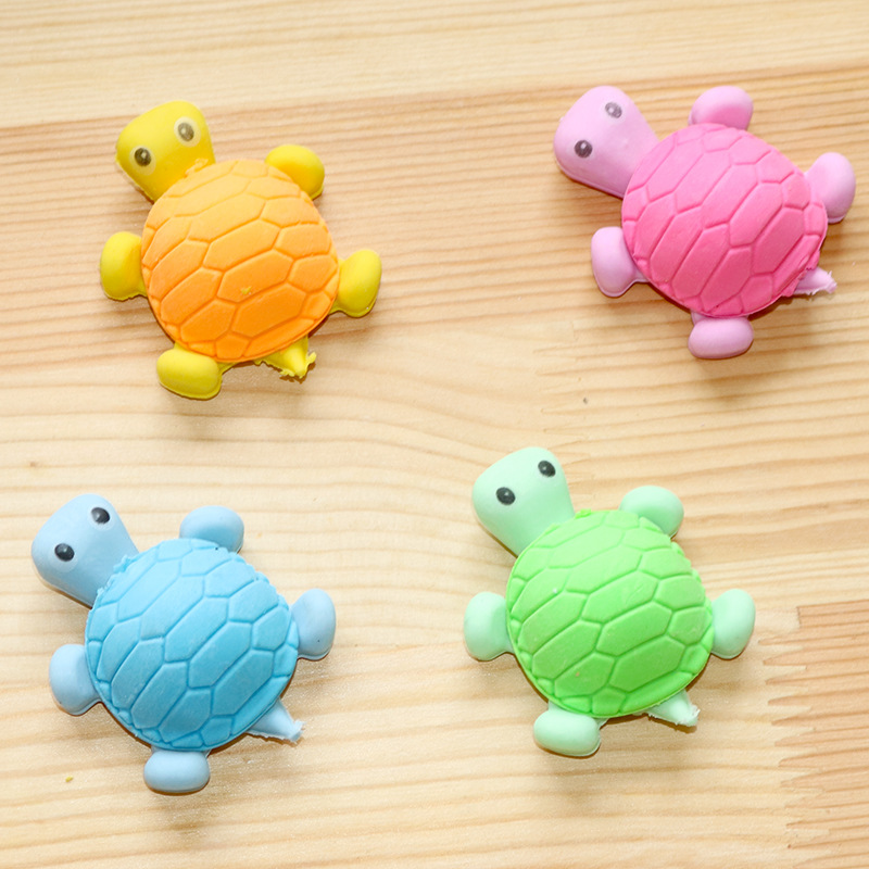 Creative cartoon big turtle student eraser, eraser student stationery wholesale manufacturer, eraser wholesale manufacturer custom-made pic 2