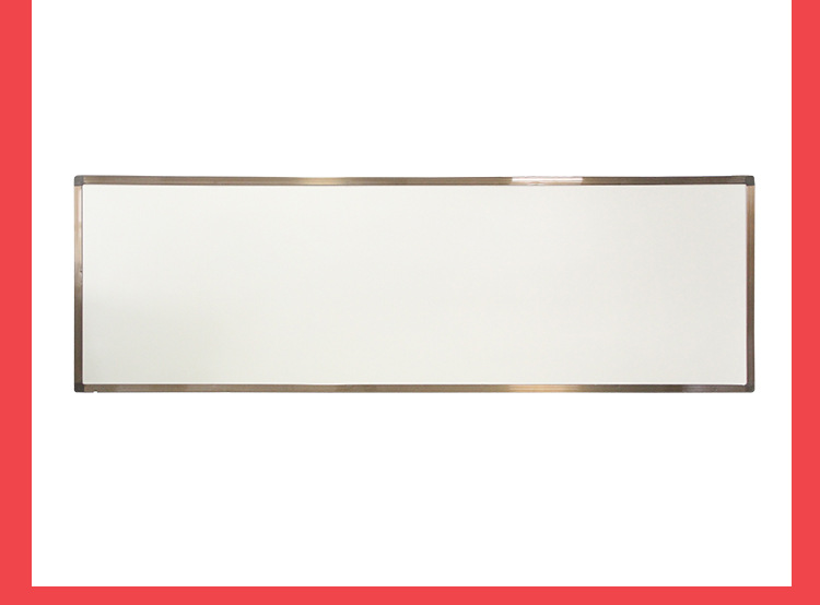 Factory wholesale direct supply of thickened magnetic matte beige board, white board, green board, advertising training, school classroom, large blackboard pic 5