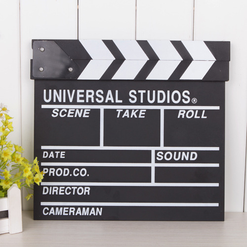 zakka creative wooden production board, director board, movie board, and wooden shooting props and ornaments pic 6