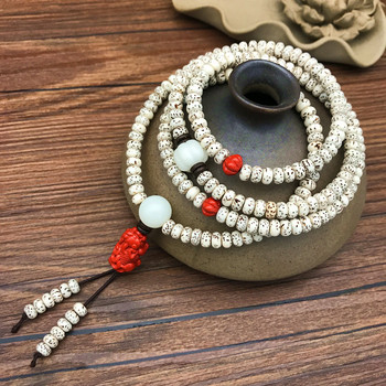 Hainan Mini Star and Moon Bodhi Bead Bead Bracelet 3*5 dry-ground high-density multi-circle Bodhi seed cultural Play bracelet accessory pic 1