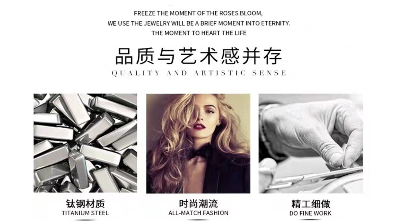 新款欧美个性时尚简约几何形不锈钢钛钢女金色三角形耳环耳钉批发详情2